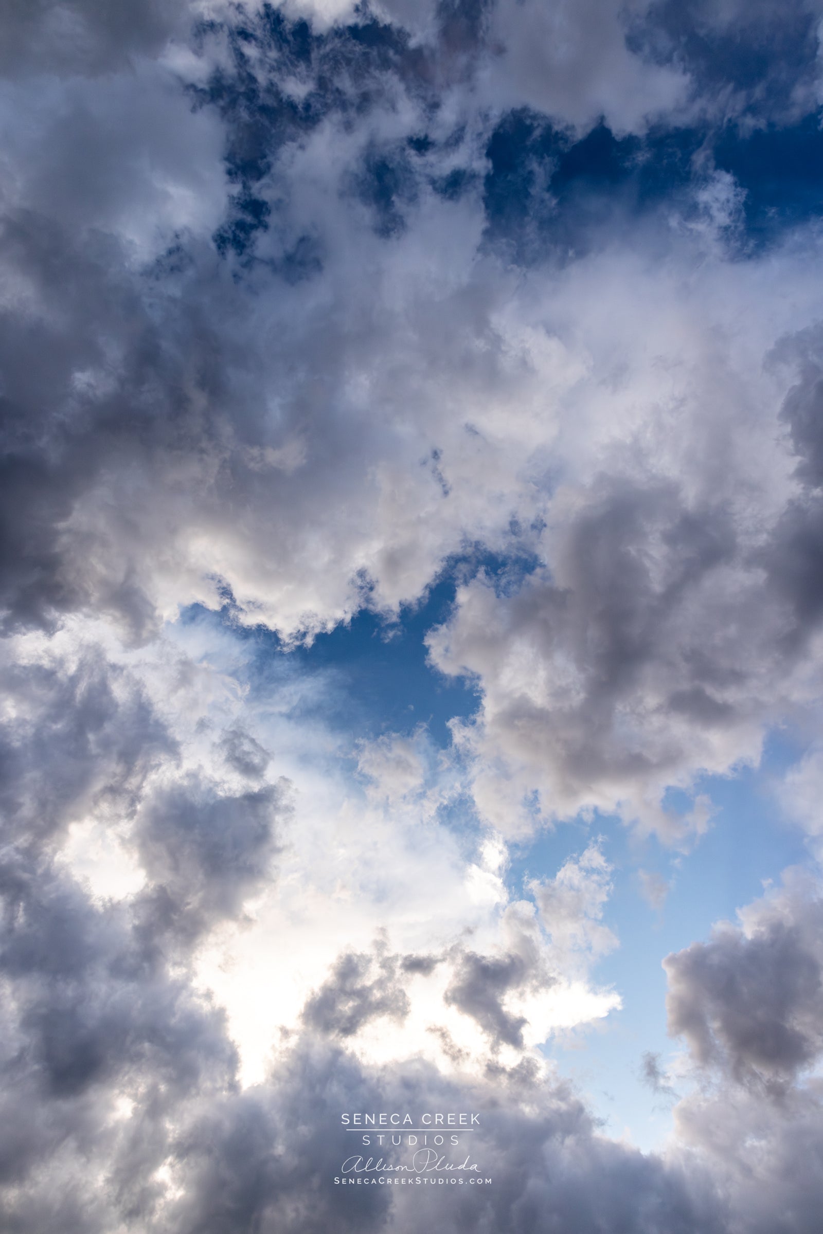 "Holding Back" Sunset Cloudscape Fine Art Photography Print