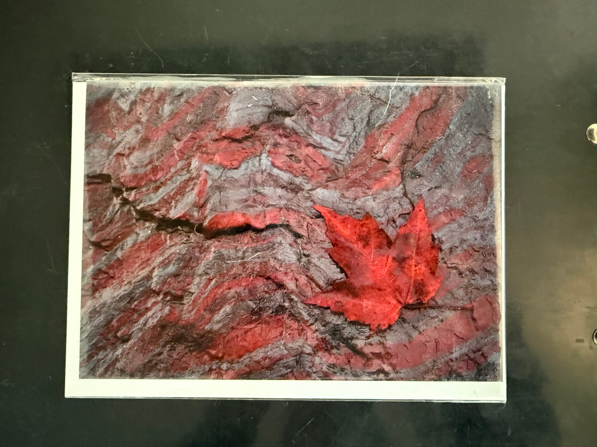 "Banded Iron Formation" Photo Art Greeting Card - Limited Edition