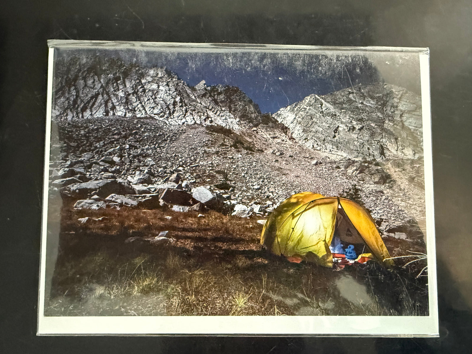 "Full Moon Camp" Photo Art Greeting Card - Limited Edition