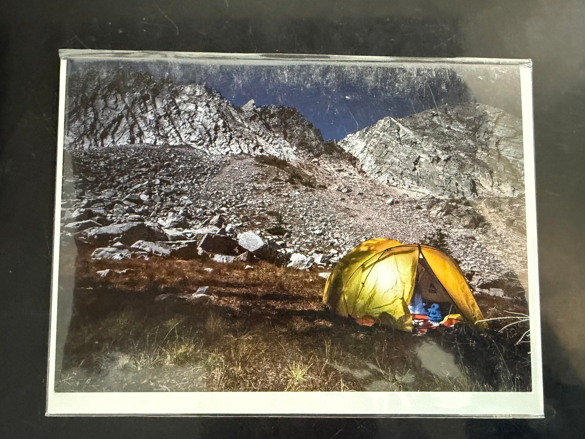 "Full Moon Camp" Photo Art Greeting Card - Limited Edition