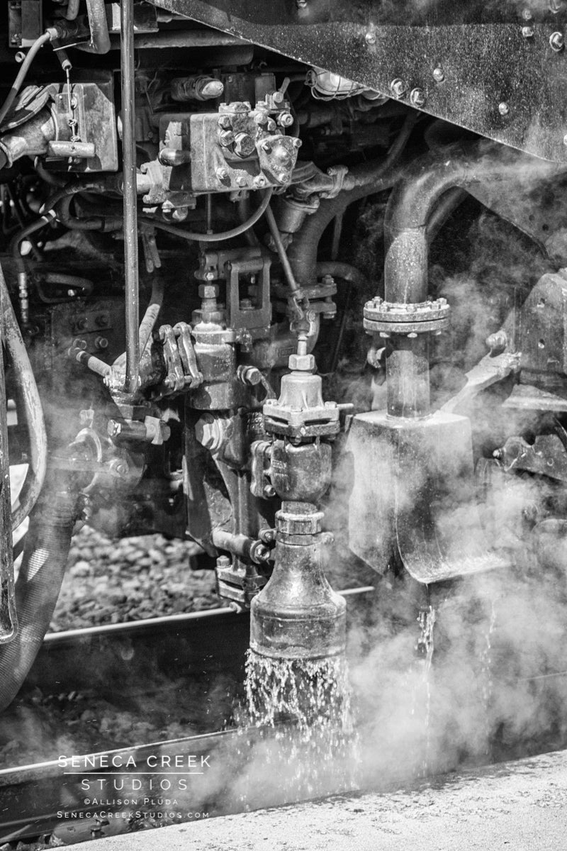 "Historic Steam Engine The Living Legend In Action, Laramie, Wyoming" Fine Art Photography Print - Seneca Creek Studios