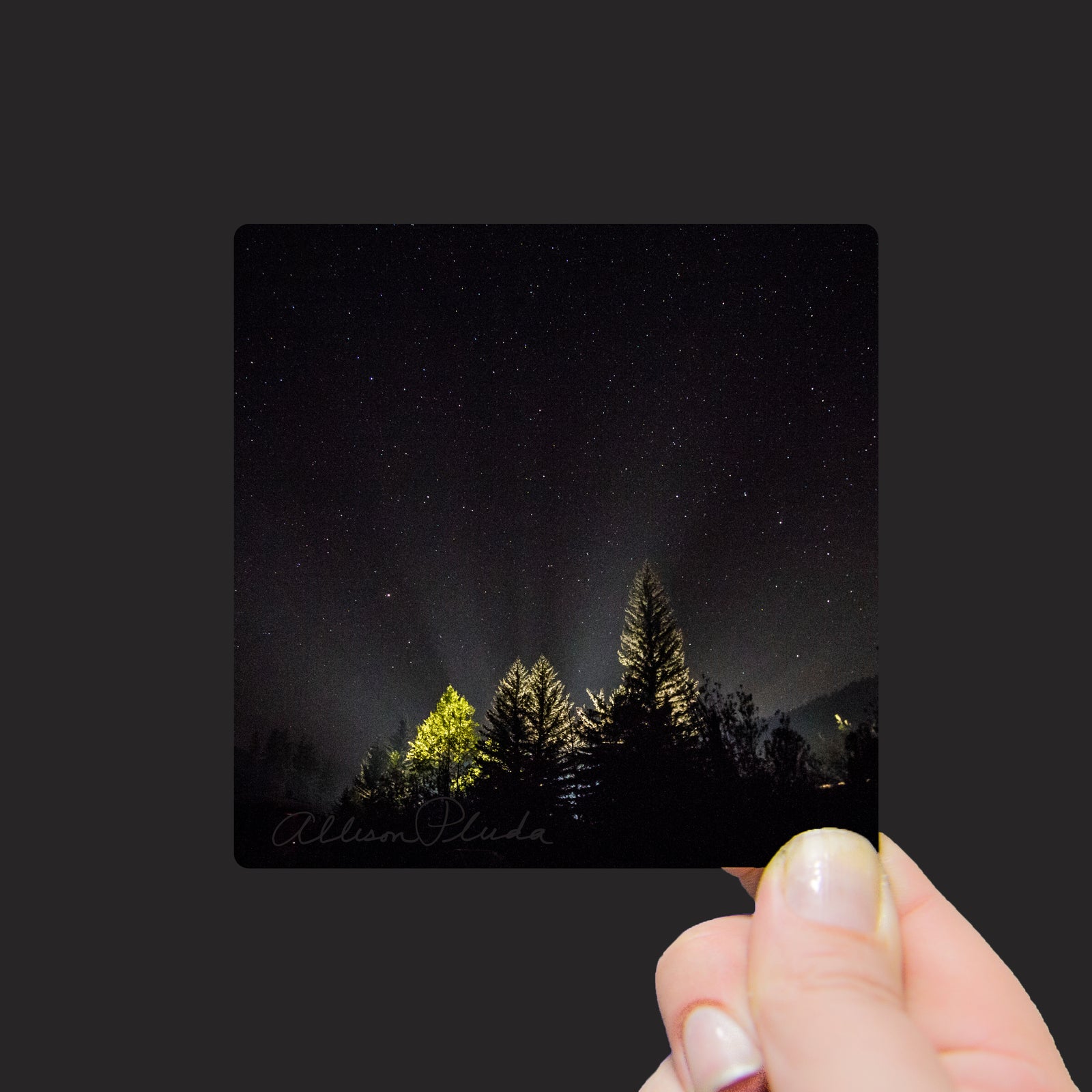 "The Truth Is Out There - The Glory of the Summer Night Sky" Mini Metal Print - Seneca Creek Studios