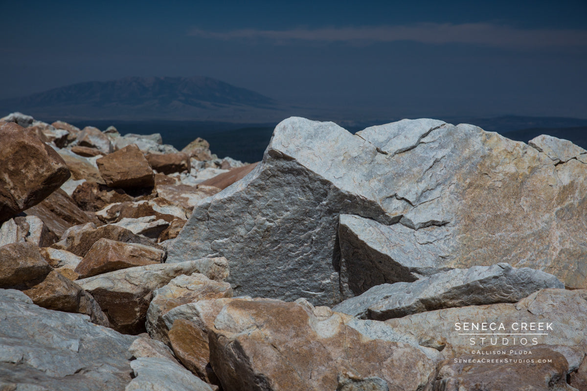 "Great American Total Solar Eclipse, Medicine Bow Peak, Snowy Range Mountains, Wyoming" Fine Art Photography Print - Seneca Creek Studios
