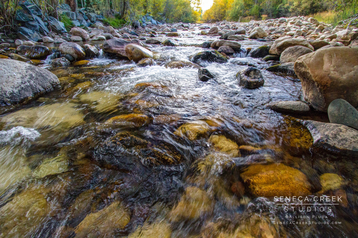 "North Fork of the Little Laramie River, Centennial, Wyoming" Fine Art Photographic Print - Seneca Creek Studios