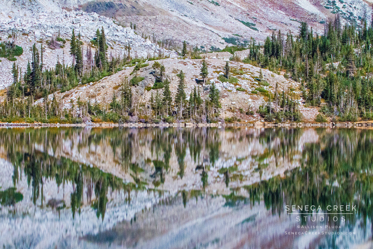 "Moonlit Lake Reflections" Fine Art Photographic Print - Seneca Creek Studios