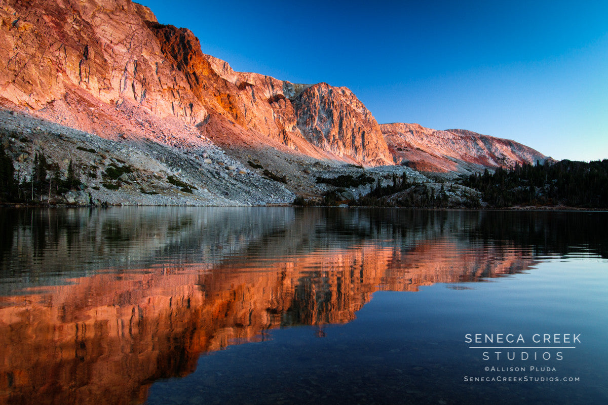 "Symmetry of Sunrise, Wyoming" Fine Art Photographic Print - Seneca Creek Studios