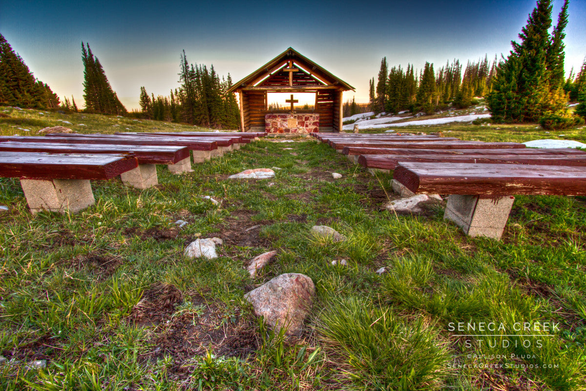 "Mountain Chapel" Fine Art Photographic Print - Seneca Creek Studios